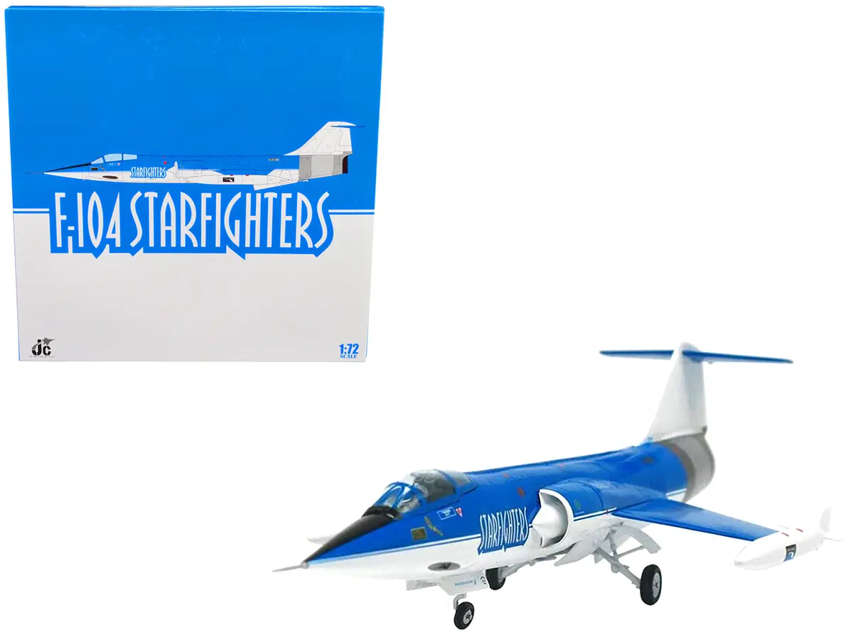 Lockheed F-104S Starfighter Aircraft "Starfighters Aerospace Aerobatics Team" (2012) 1/72 Diecast Model By Jc Wings 1