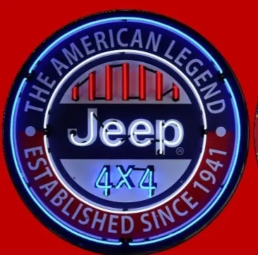 Jeep Large Neon 1