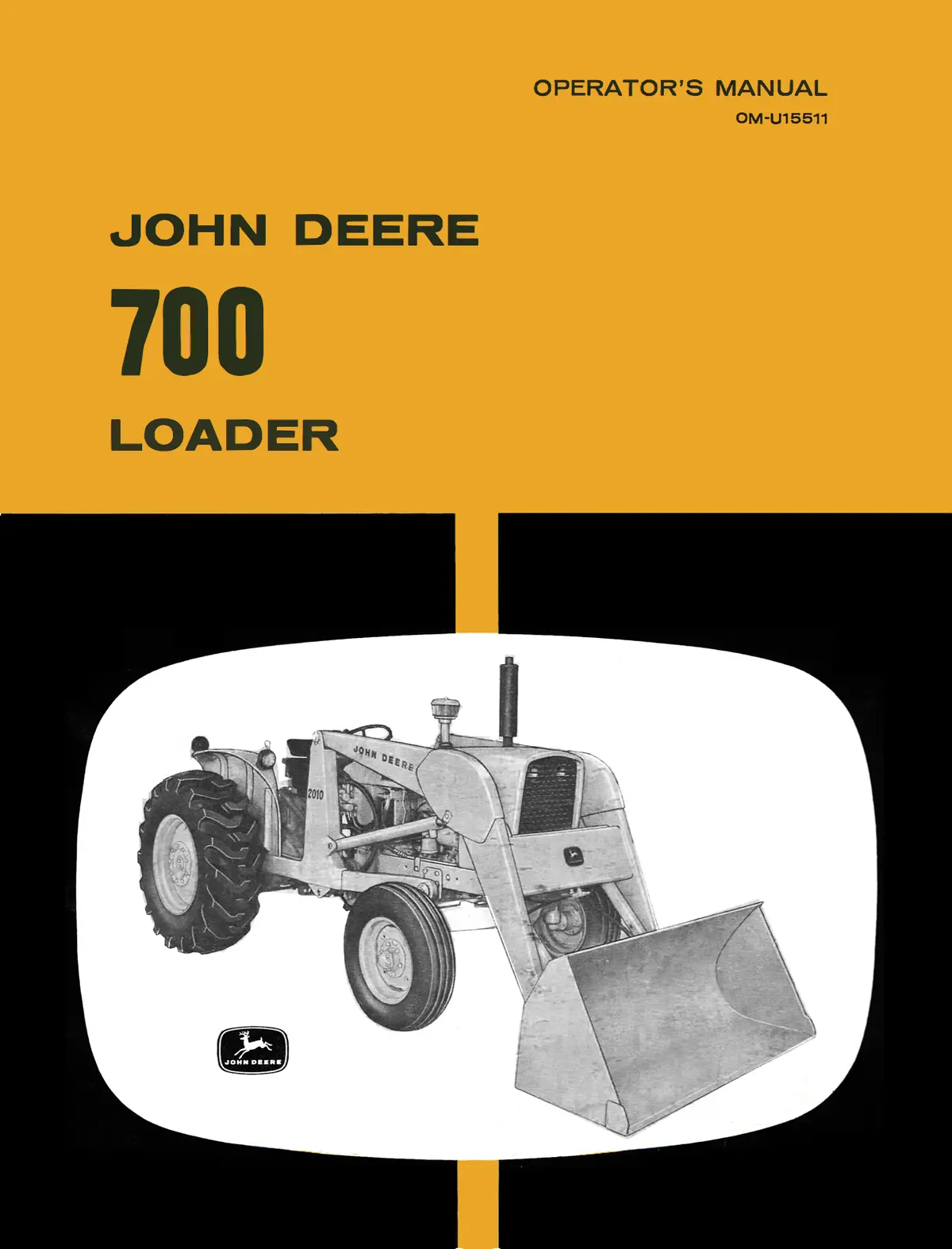 John Deere 700 Loader Operator's Manual 1