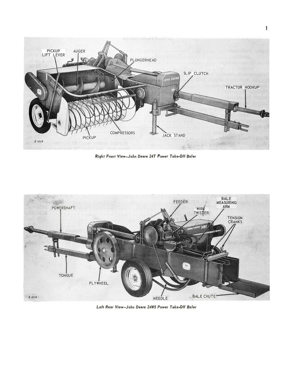 John Deere 24 Series Baler Operator's Manual 2