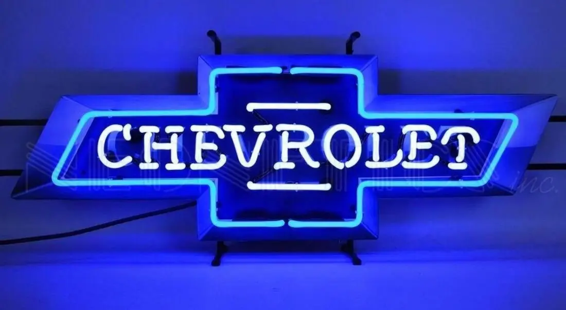 Chevrolet Bowtie Junior Neon 1