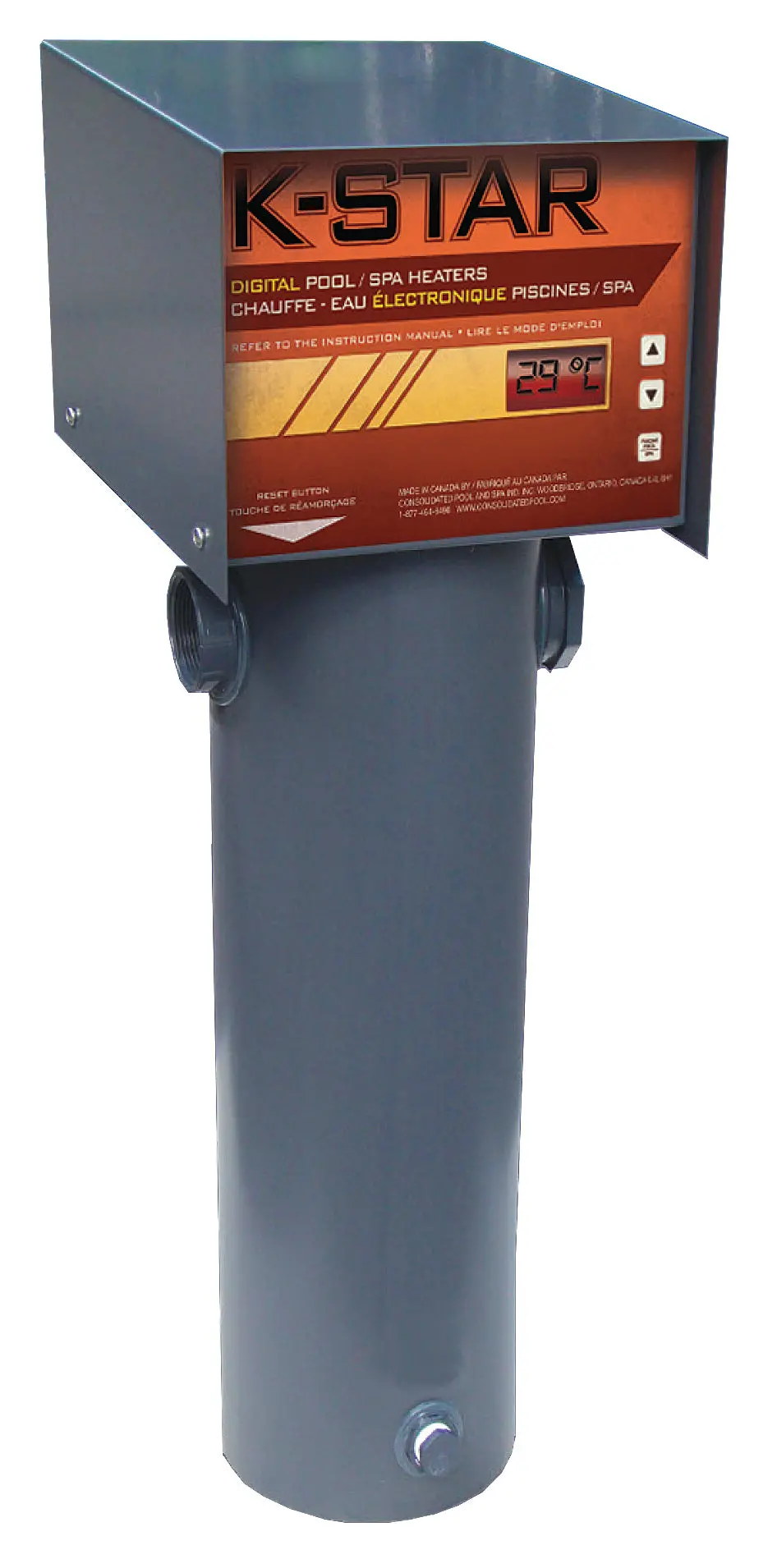 K-Star 15Kw Electric Pool/Spa Heater (P/N: K-15-Tt) 1