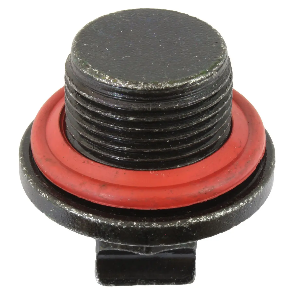 M22x1.50 | Black Oxide Coated Steel Oil Drain Plug | 14Mm Hex 1