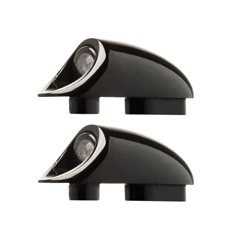 Kodlin - Black 3-In-1 Mini Fender Strut Turn Signals - M8 Harley (See Fitment) 1