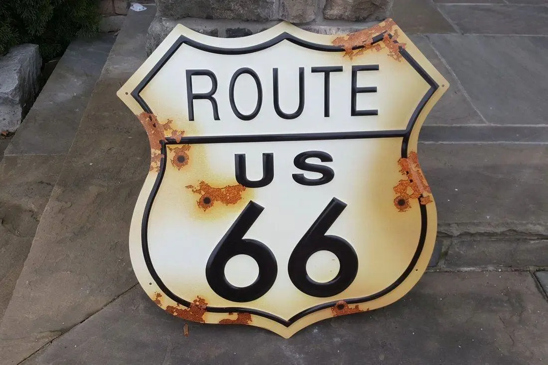 24" Route 66 Shield 1