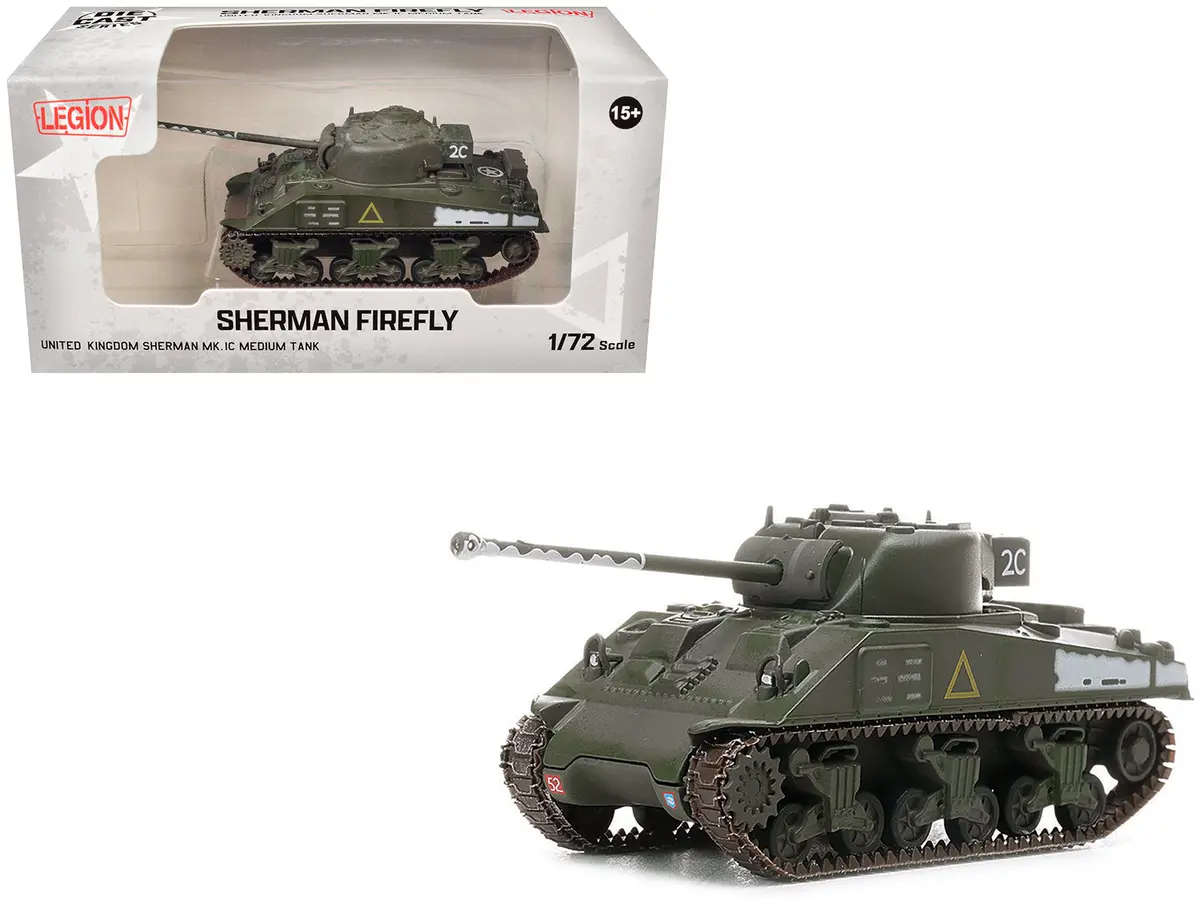 Sherman Firefly Mk.Ic Medium Tank "A Squadron Coldstream Guards 5Th Guards Armoured Brigade Germany" (1945) British Army 1/72 Diecast Model By Legion 1