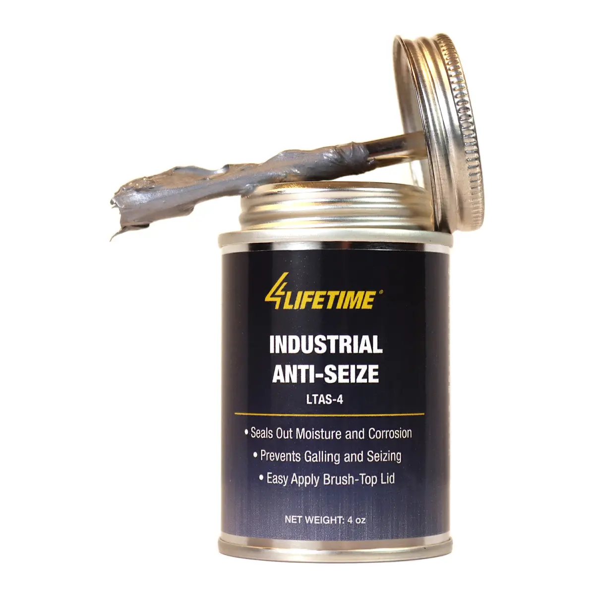 Industrial Anti-Seize Lubricant - 4Oz Brush Top 2
