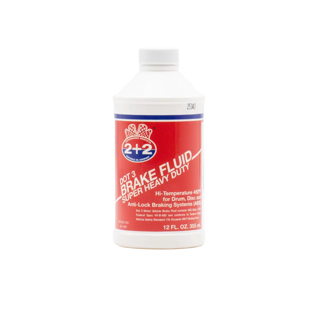 Berkebile 2+2® Dot 3 Brake Fluid – Automotive Disc, Drum & Abs Hydraulic Fluid 1