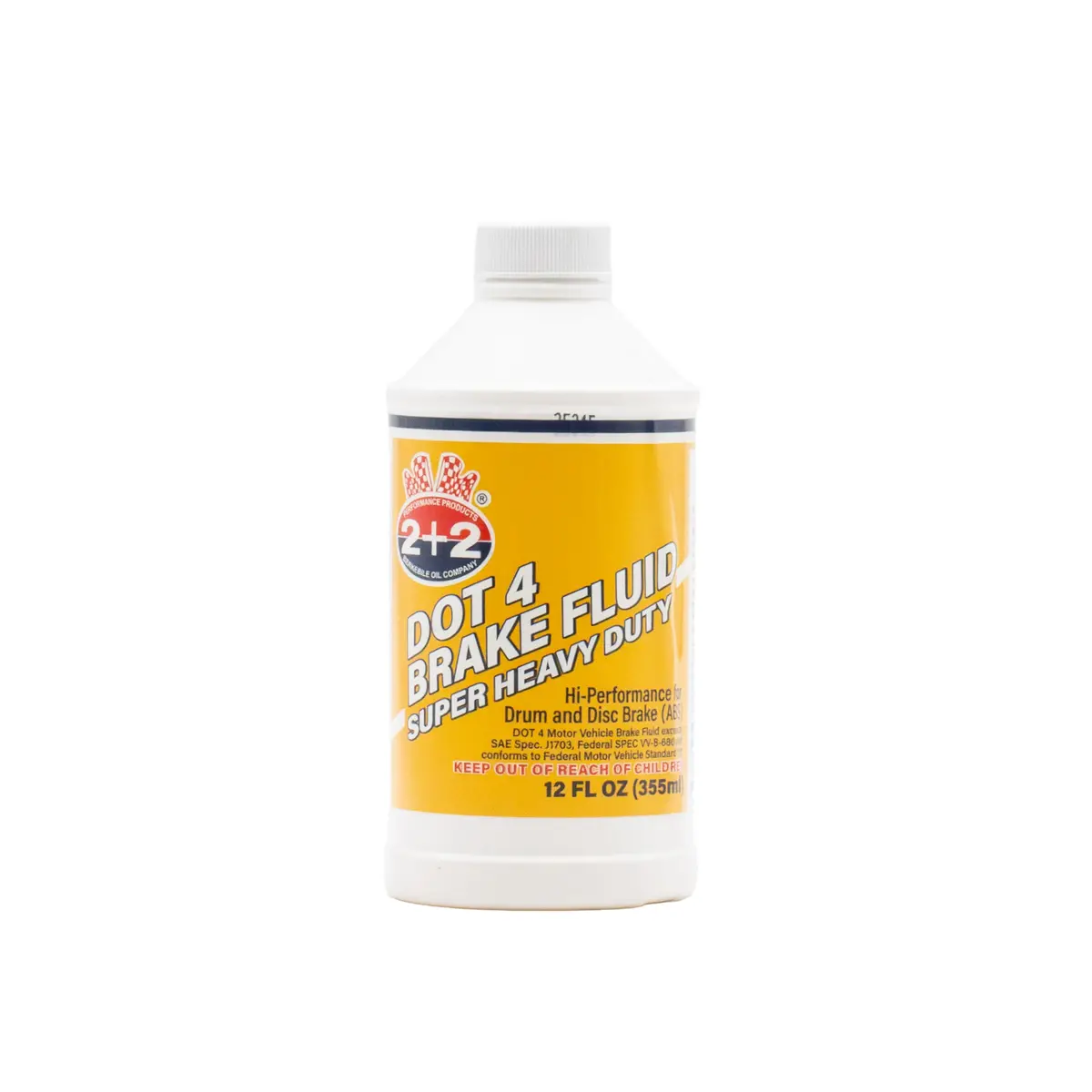 Berkebile 2+2® Dot 4 Brake Fluid – 12 Oz High-Temperature Hydraulic Brake Fluid 1