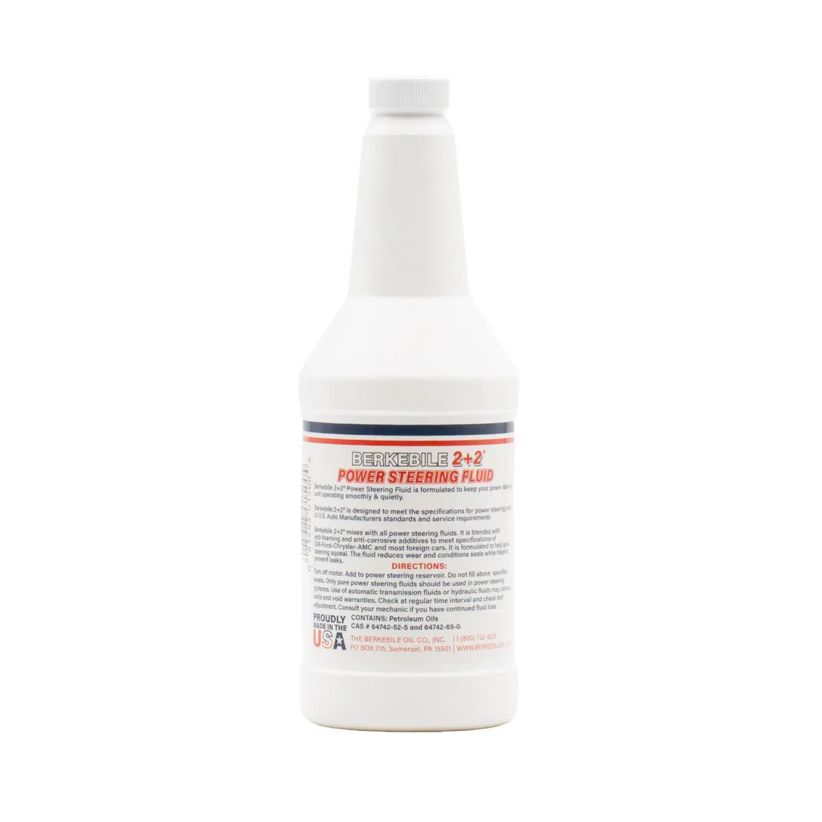 Berkebile 2+2® Power Steering Fluid – 12 Oz Universal Steering Fluid 2