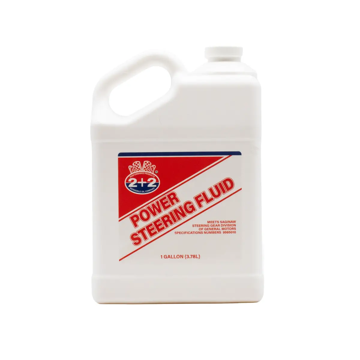 Berkebile 2+2® Power Steering Fluid – 1 Gallon Universal Hydraulic Fluid 1