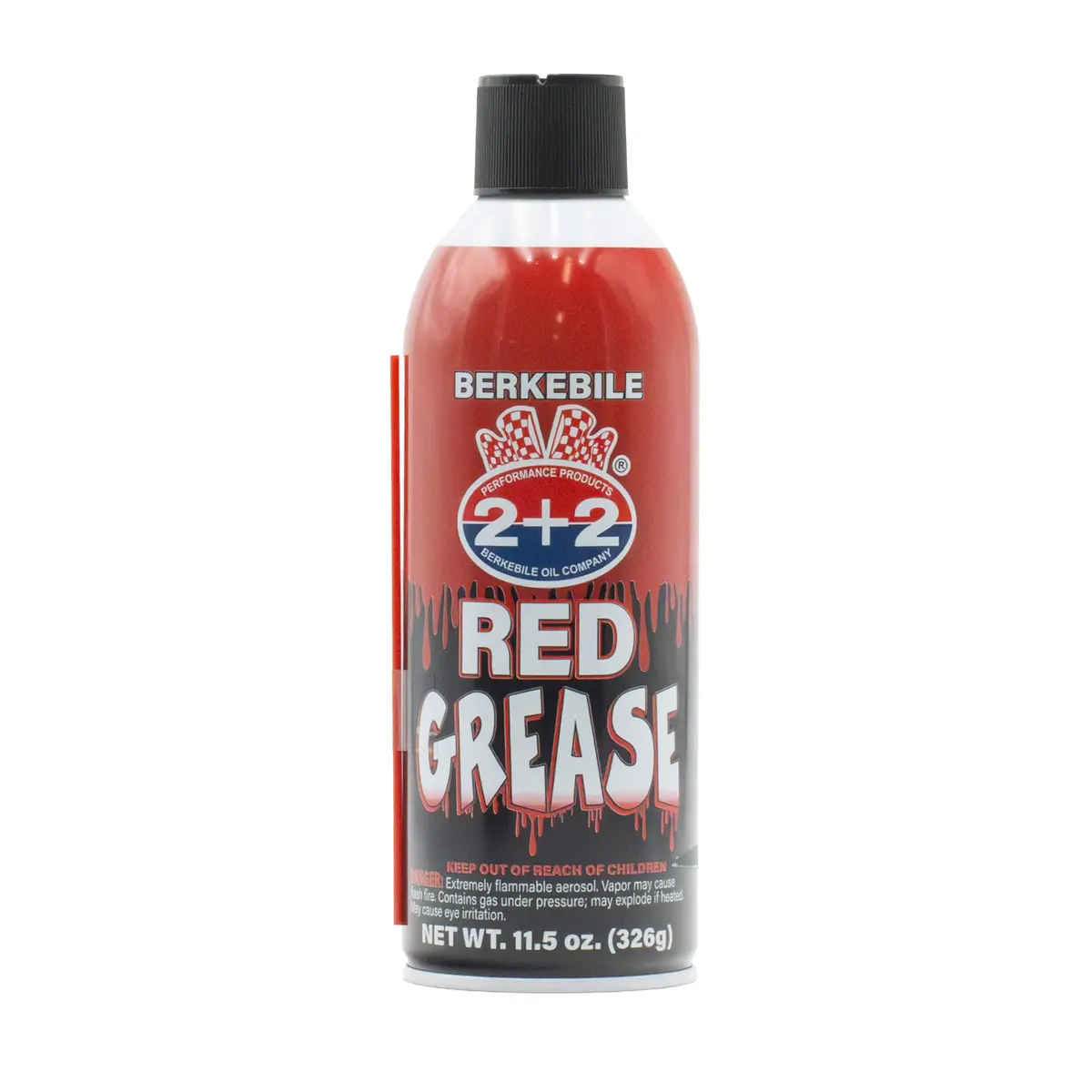 Berkebile 2+2® Red Grease – Aluminum Complex Ep Grease Aerosol 1