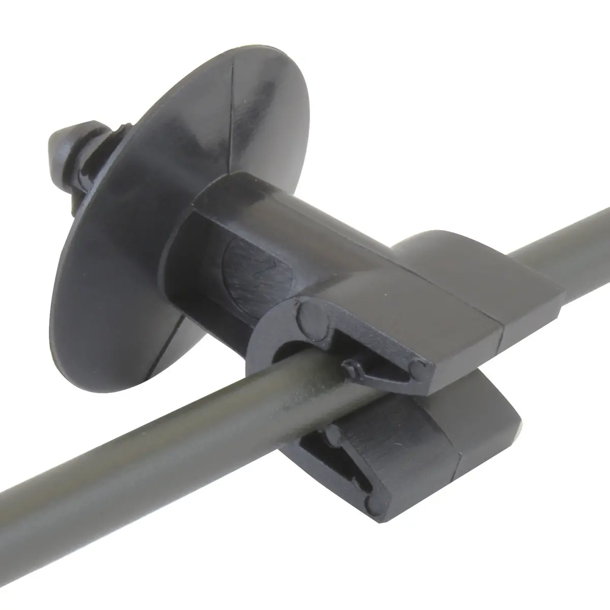 Brake Line Tubing Clamp | 1/4" | Single Slot | Bag Of 10 1