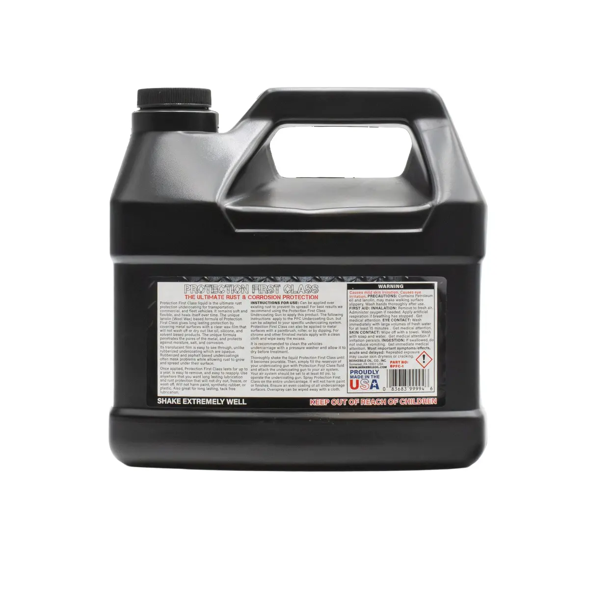 Berkebile 2+2® Protection First Class – 1 Gallon Rust & Corrosion Undercoating 2