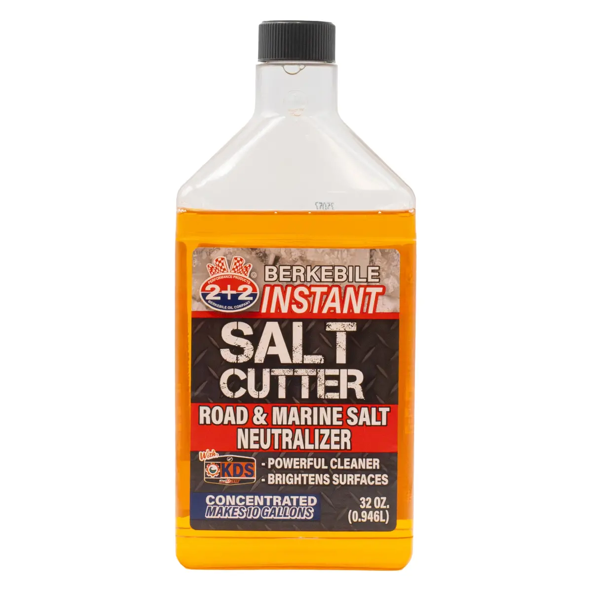 Berkebile 2+2® Instant Salt Cutter – 32 Oz Road Salt Neutralizer & Cleaner 1