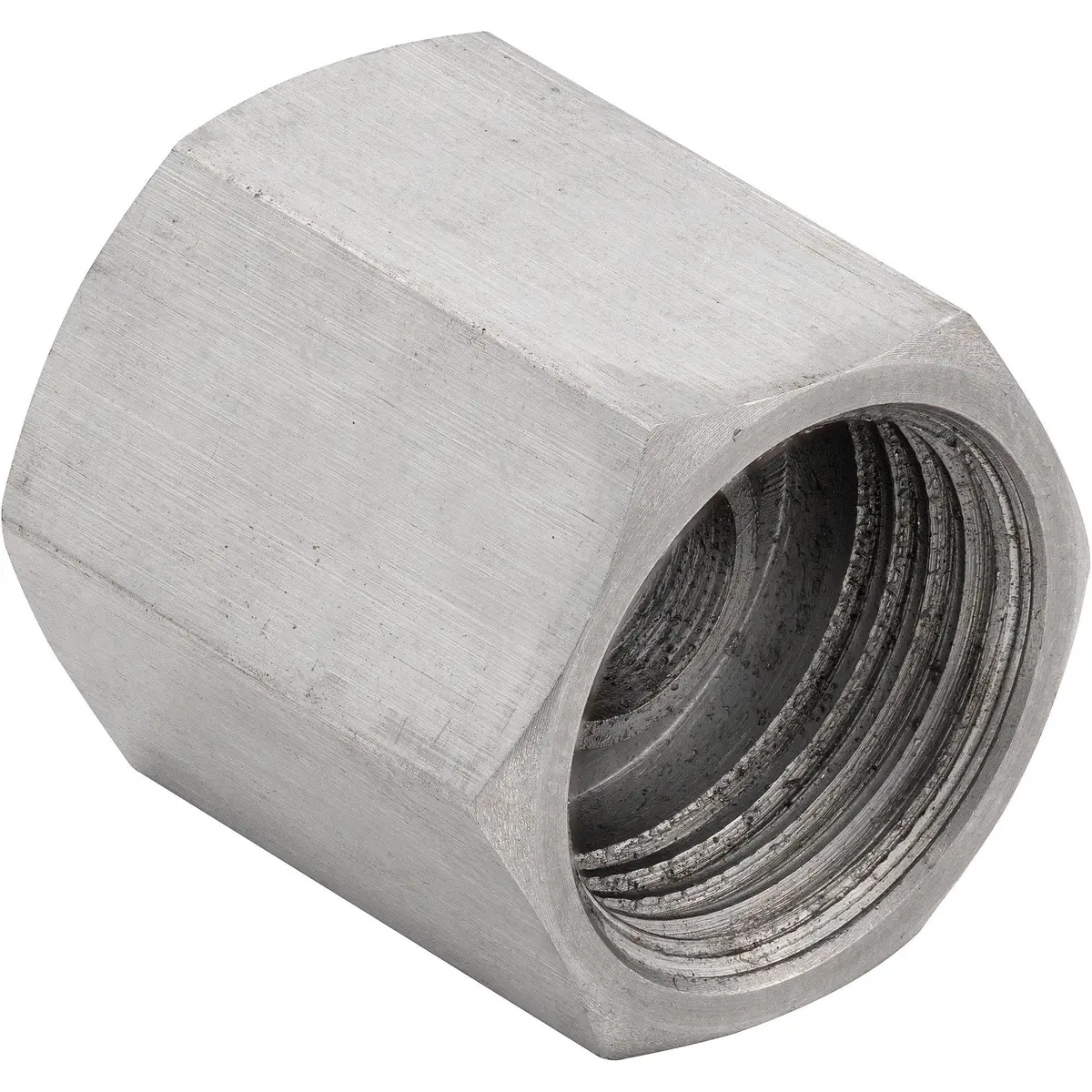 3/8" (5/8-18 Inverted) | Brake Line Union | Stainless Steel  | 10Ct 1