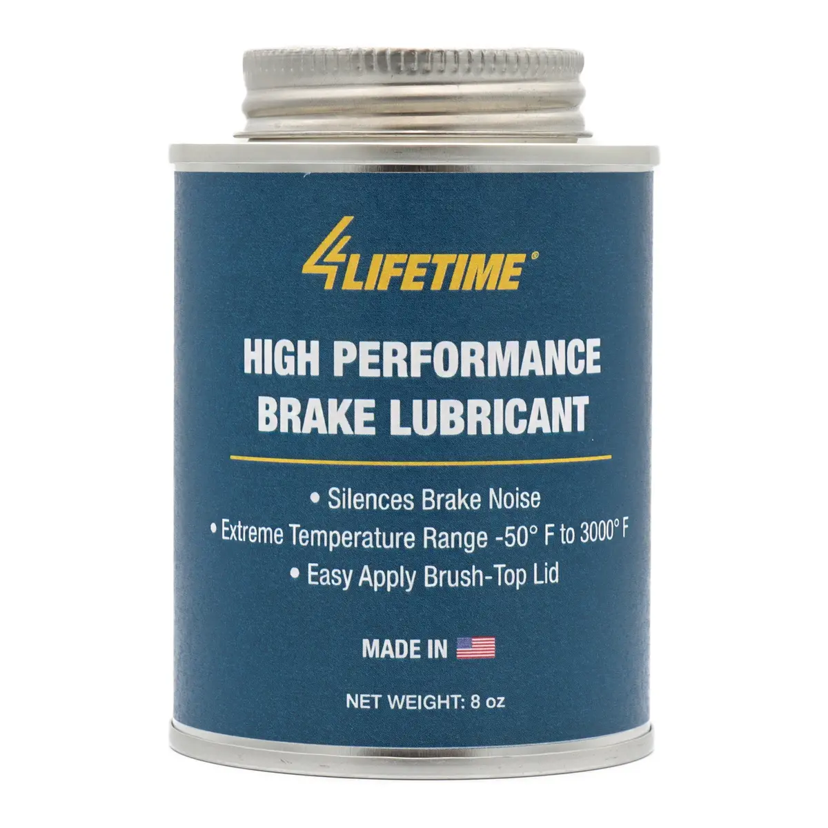 High Temperature Ceramic Brake Lubricant - 8Oz Brush Top 1