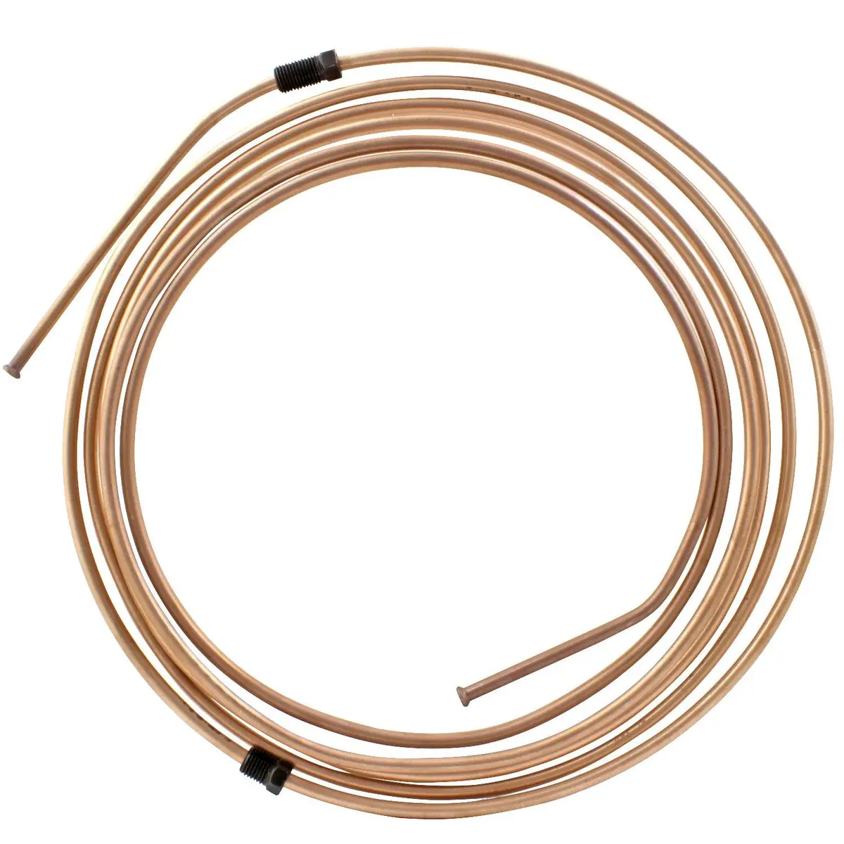 3/16" X 12' | Copper-Nickel Coil | Flared & Fitted 1