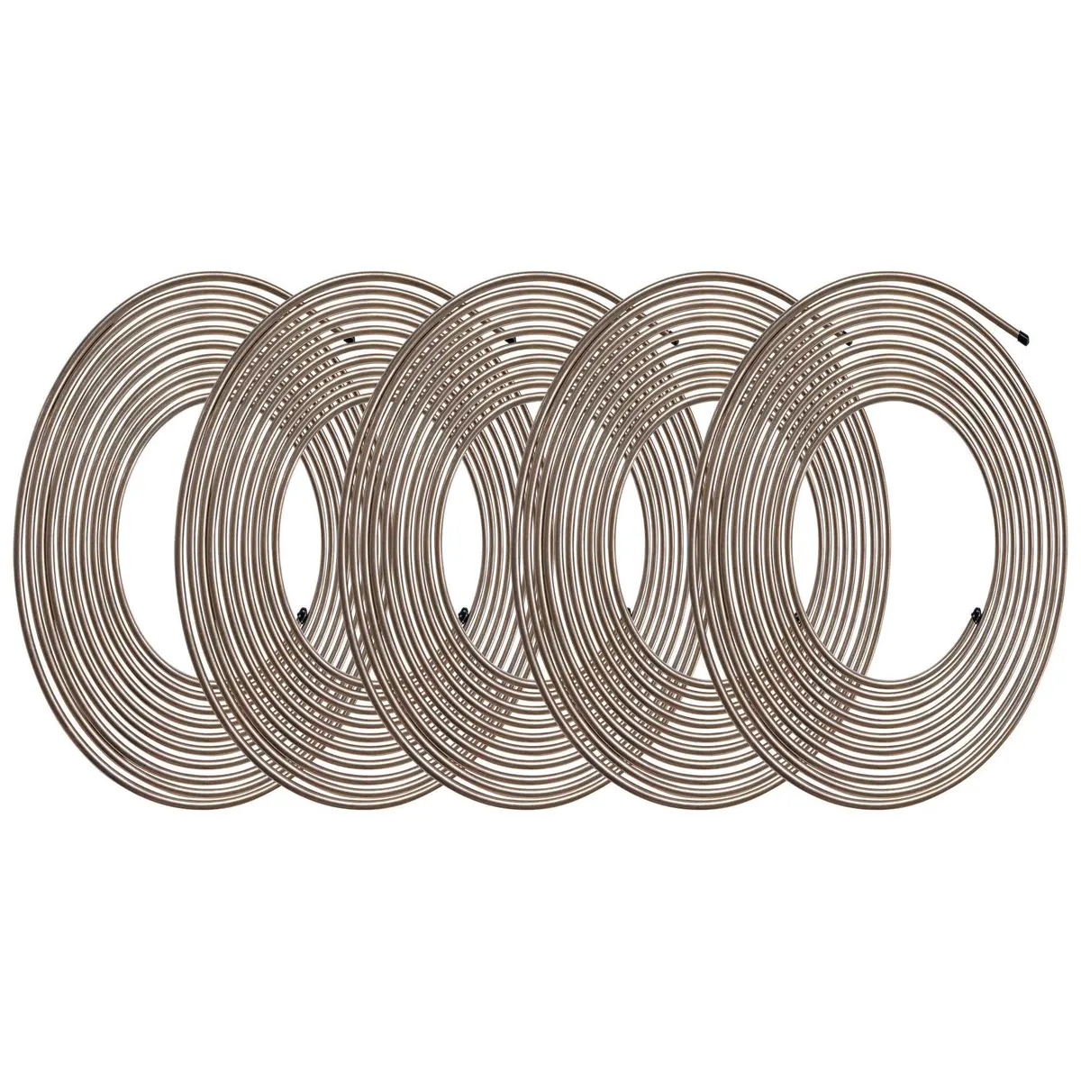 1/4" X 25' | Copper-Nickel Tubing | 5 Coils 1