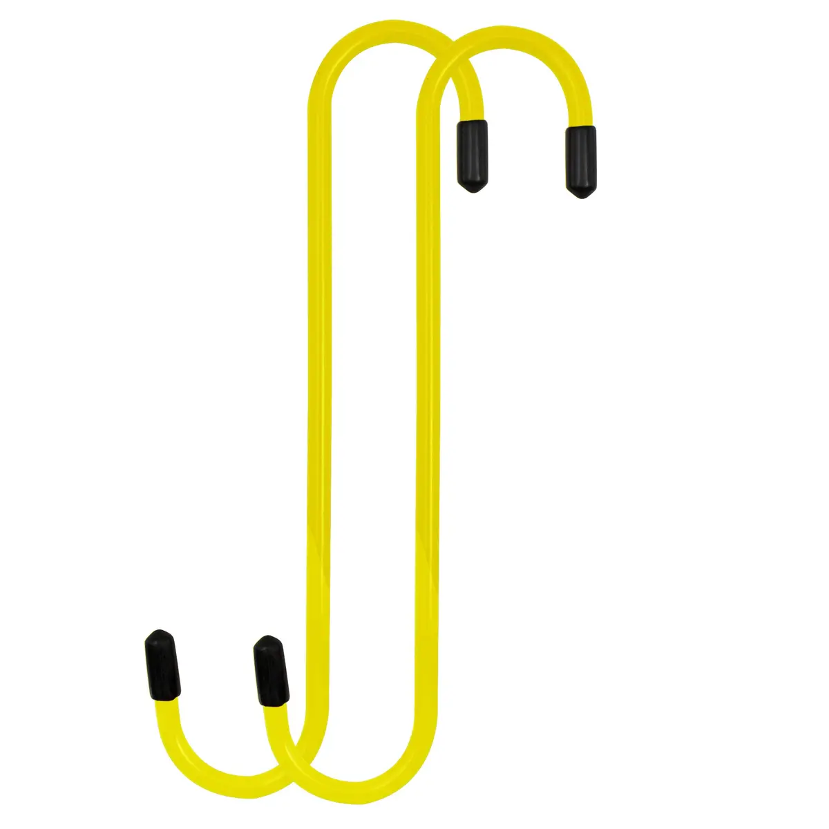 Yellow Powder-Coated Brake Caliper Hanger Hooks - Pack Of 2 1