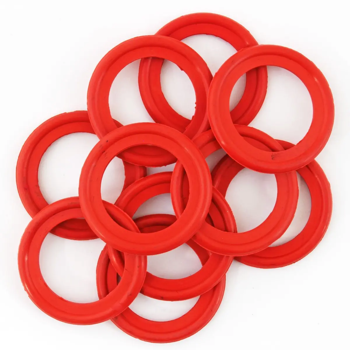 30.80Mm | Red High-Temp Replacement Gasket | Nitrile Rubber | 10Ct 2