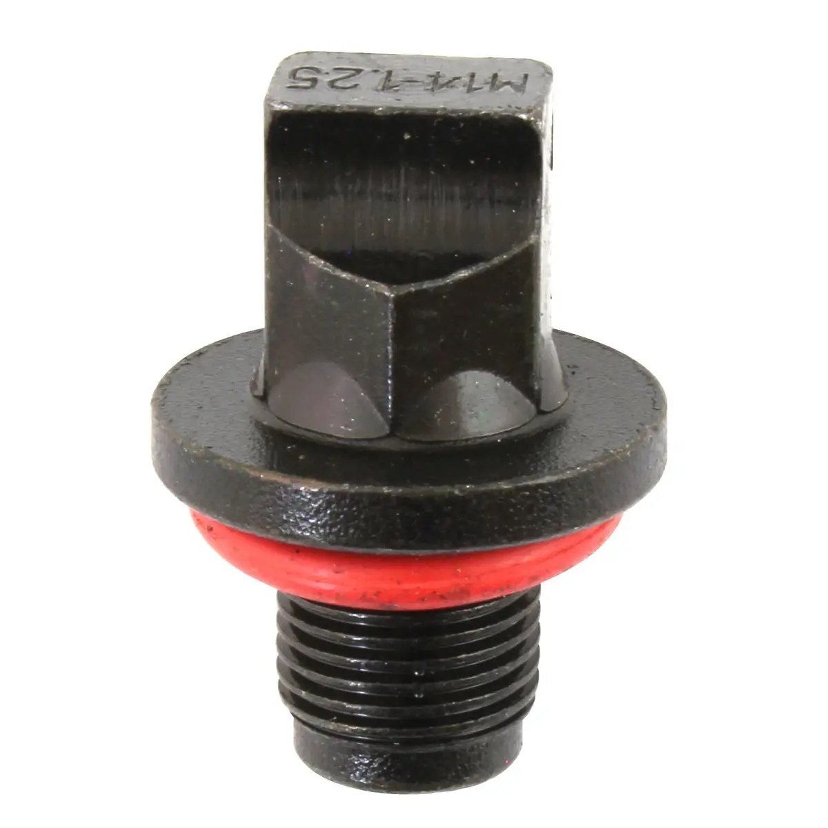M14x1.25 | 14Mm Hex | Black Oxide Coated Steel Oil Drain Plug 2