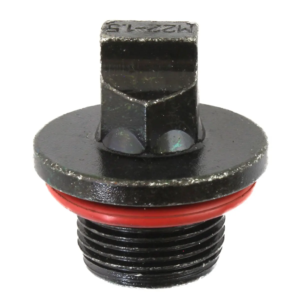 M22x1.50 | Black Oxide Coated Steel Oil Drain Plug | 14Mm Hex 2