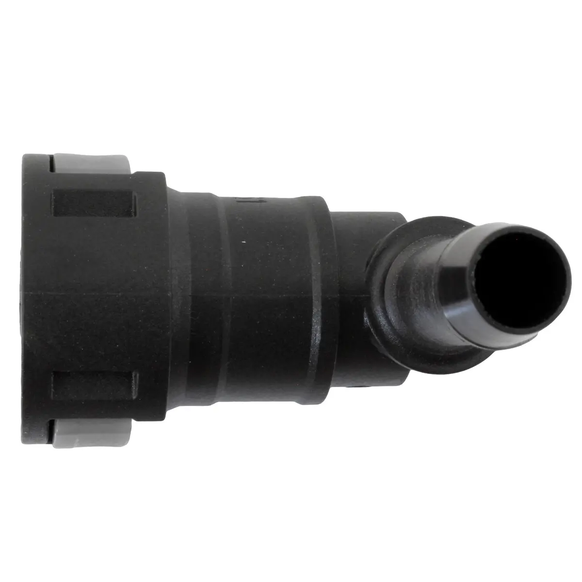 1/2" Steel To 1/2" Nylon Tubing | 90° Push-On | 2Ct 2