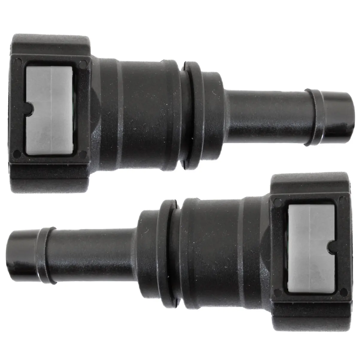 12Mm Steel To 1/2" Nylon Tubing Straight Push-On | 2Ct 1