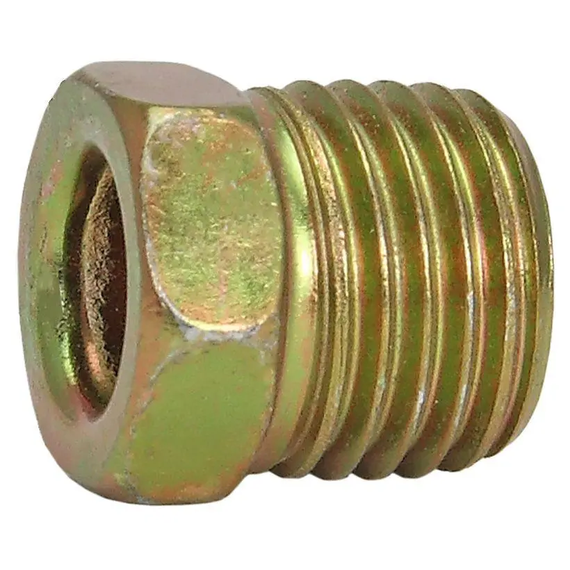 Fuel Line Steel Tube Nut | 5/16" Tube (M14x1.5 Surface Seal) | Inverted Flare | 10Ct 1