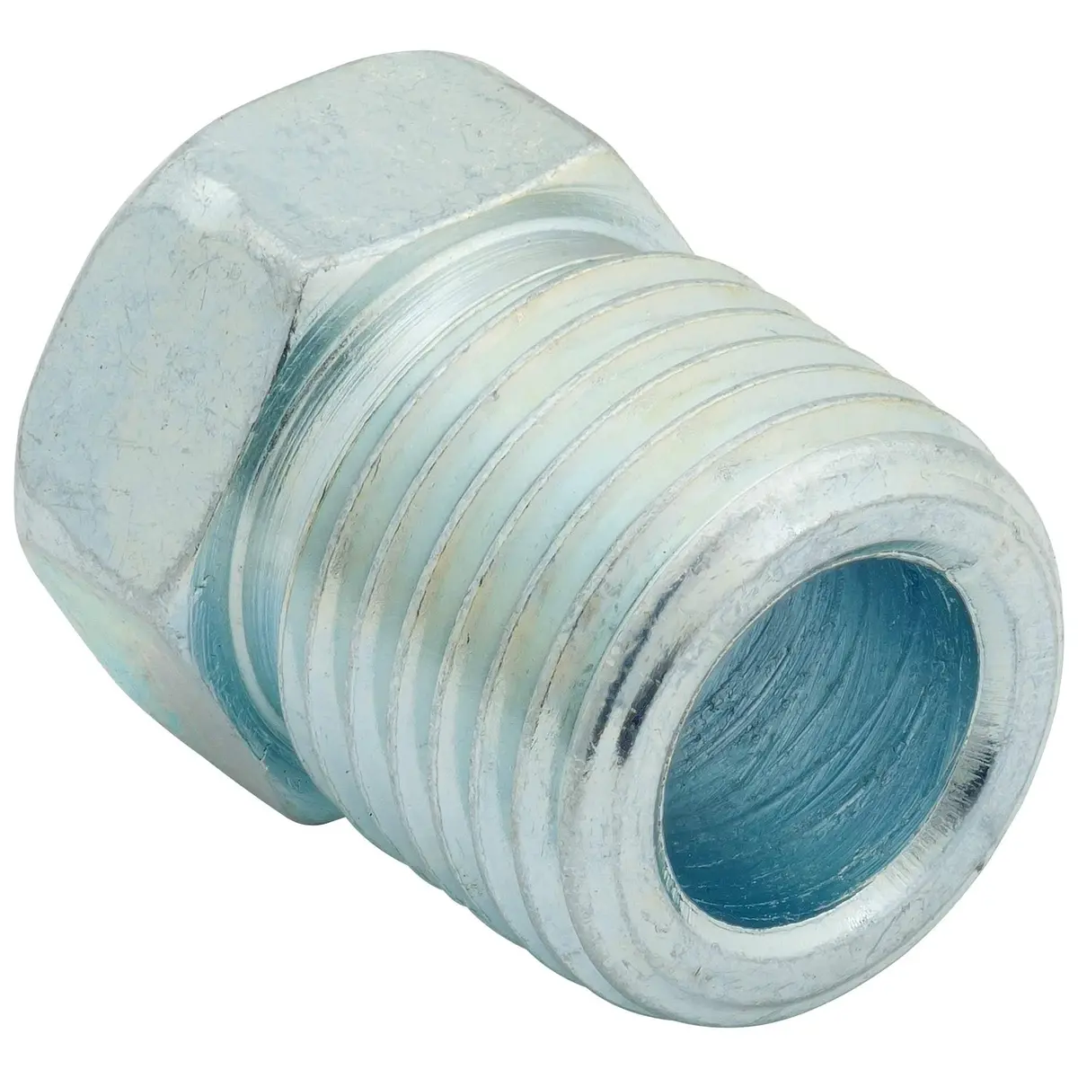 1/4" (7/16-24 Inverted) Steel Tube Nut | 10Ct 1
