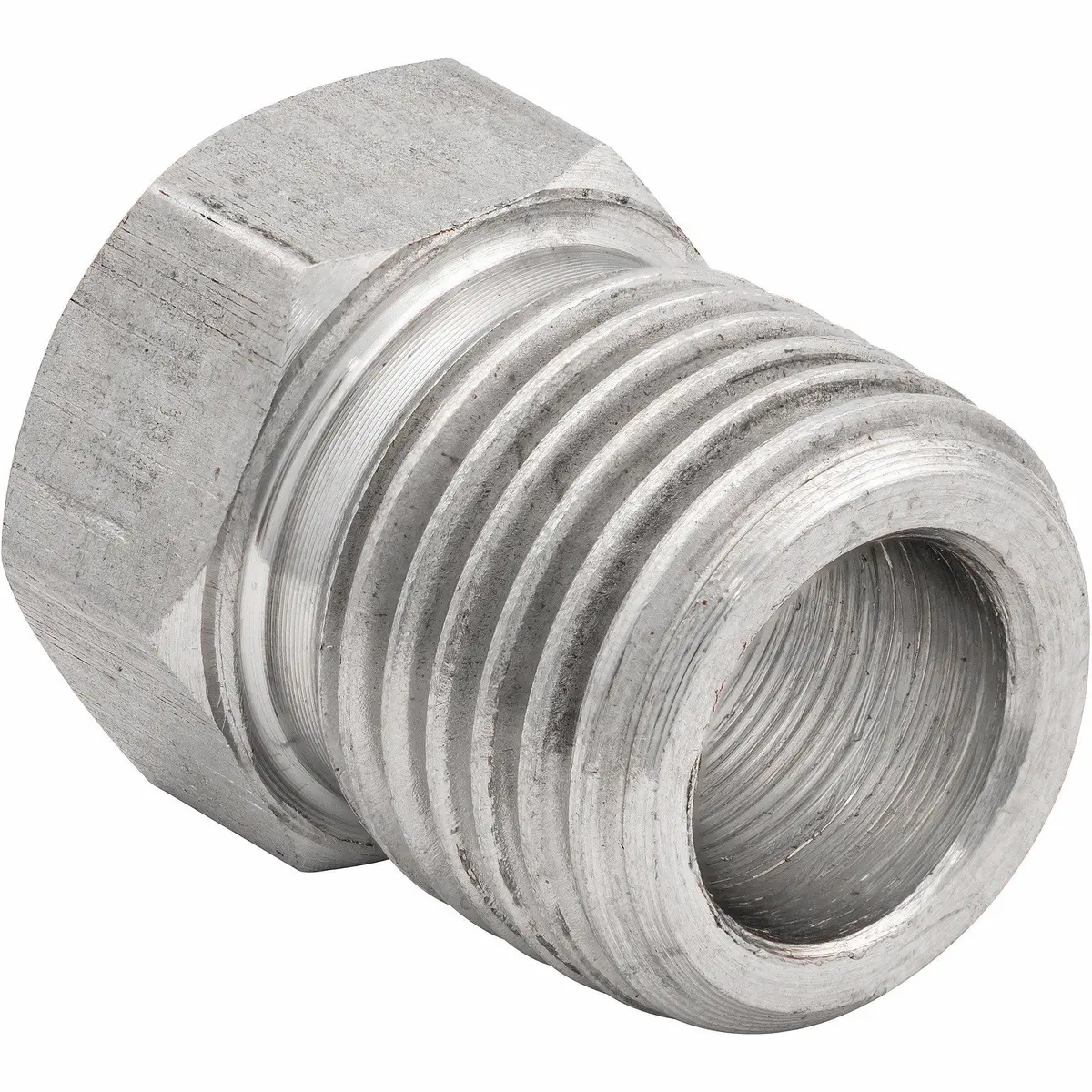1/4" (7/16-24 Inverted) | Stainless Steel Brake Line Tube Nut | 10Ct 1