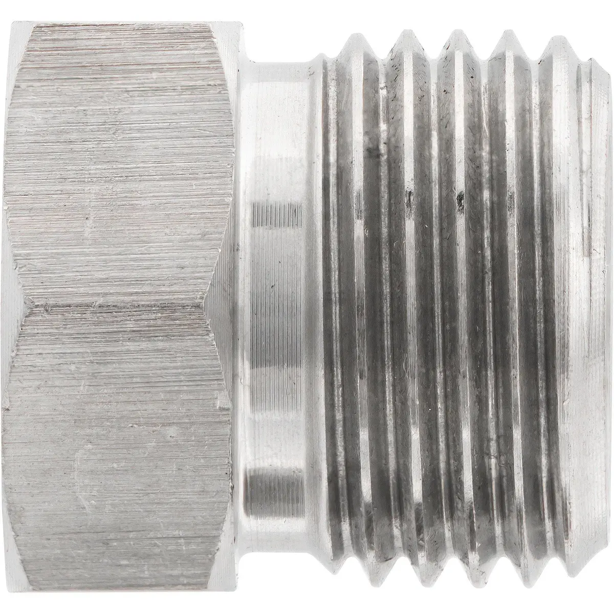 3/8" (5/8-18 Inverted) Stainless Steel Brake Line Tube Nut | 10Ct 2