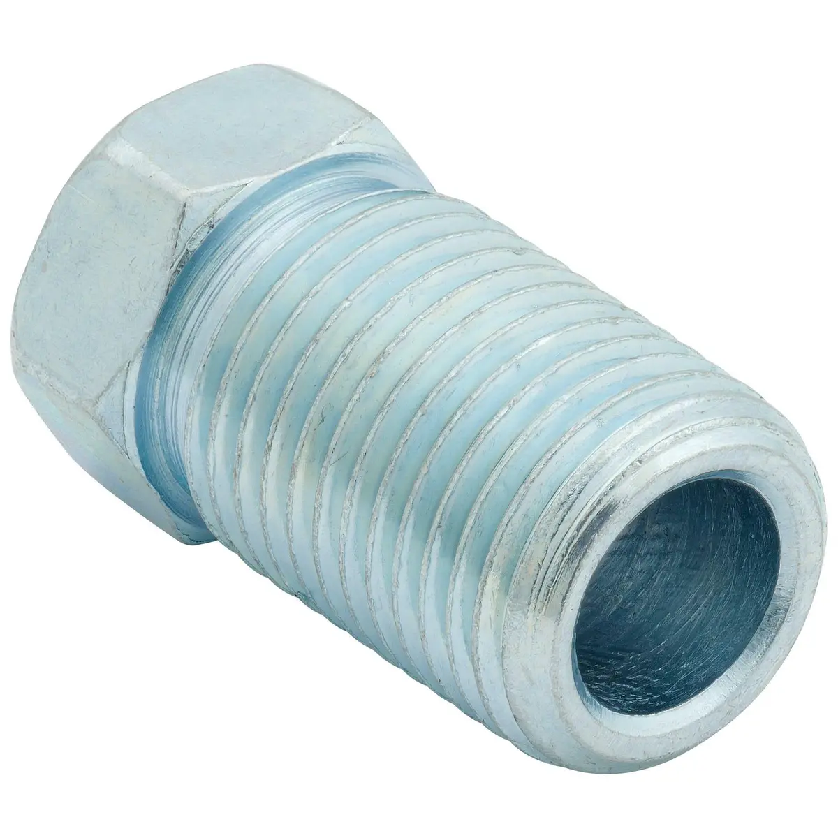 1/4" (7/16-24 Inverted), Long Steel Tube Nut | 10Pk 1