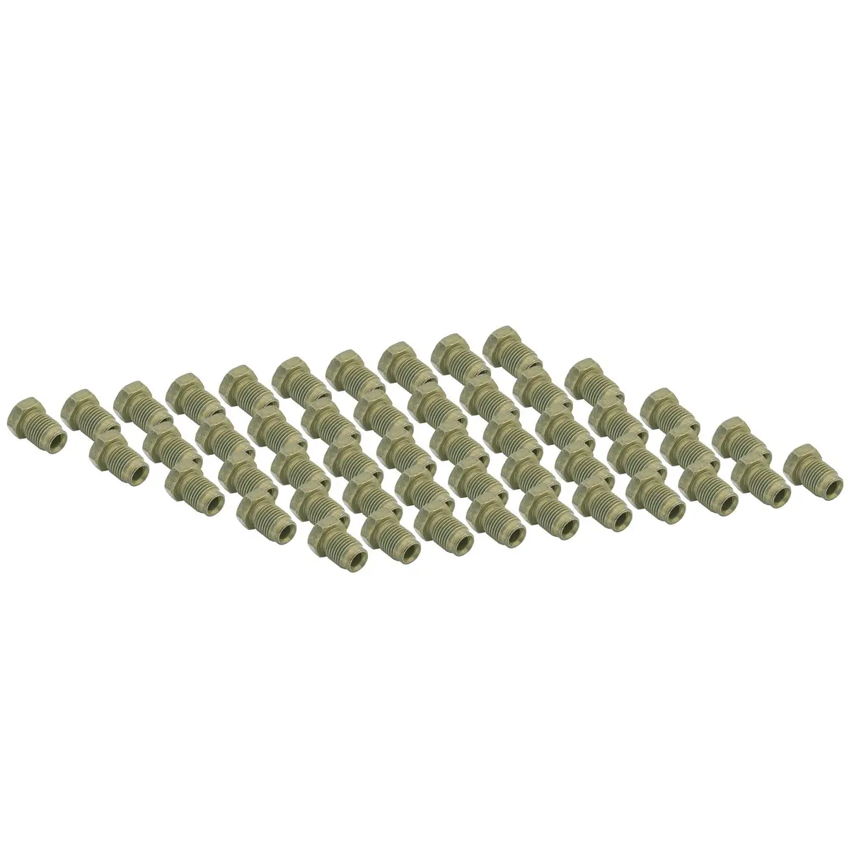 3/16" (M10 X 1.0 Bubble) Steel Brake Line Fittings | 50Ct 2