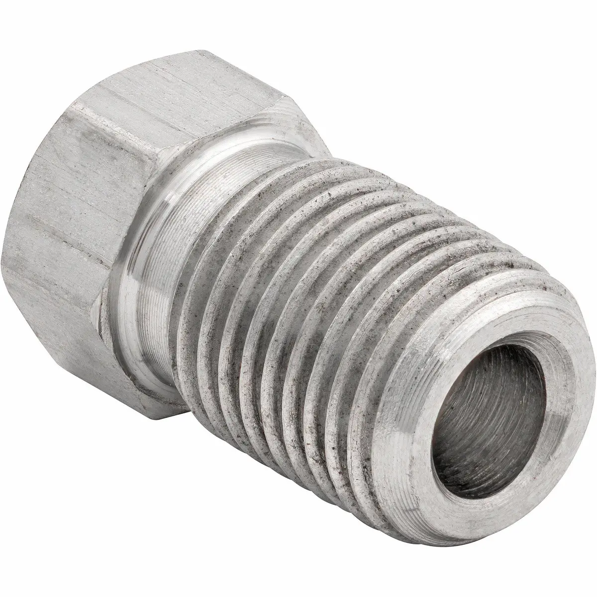 3/16" (M10x1.0 Inverted) Stainless Steel Tube Nut | 10Ct 1
