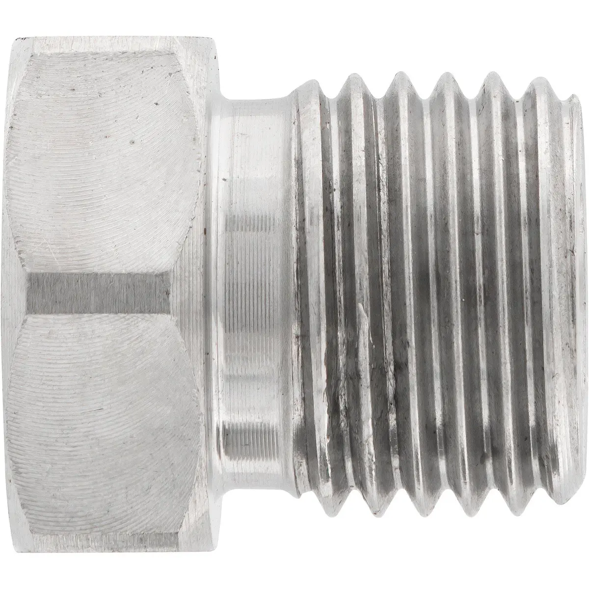3/16" (1/2-20 Inverted) Tube Nut Stainless Steel 10Ct 2