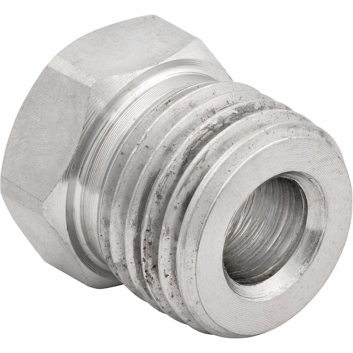 1/4" (9/16-18 Inverted) Stainless Steel Tube Nut | 10Ct 1