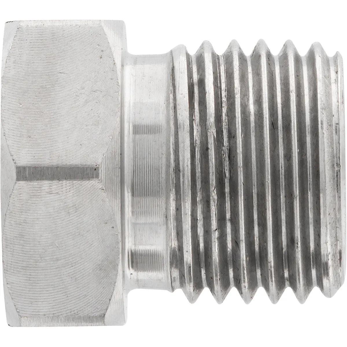 1/4" (1/2-20 Inverted) | Stainless Steel Brake Line Tube Nut | 10Ct 2
