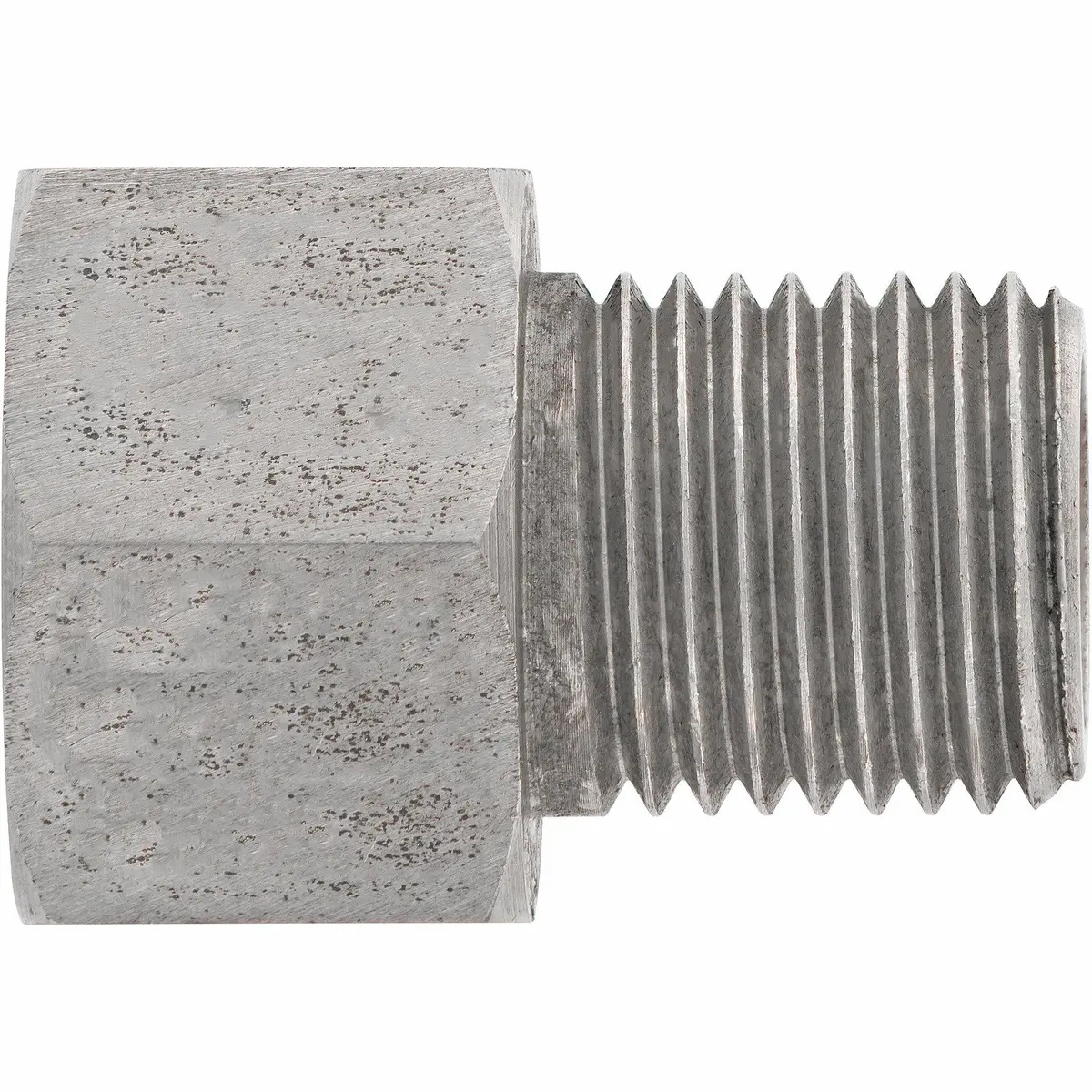 (7/16-24 Inverted)F To (1/2-20 Inverted)M | Stainless Steel Brake Line Adapter | 10Ct 2