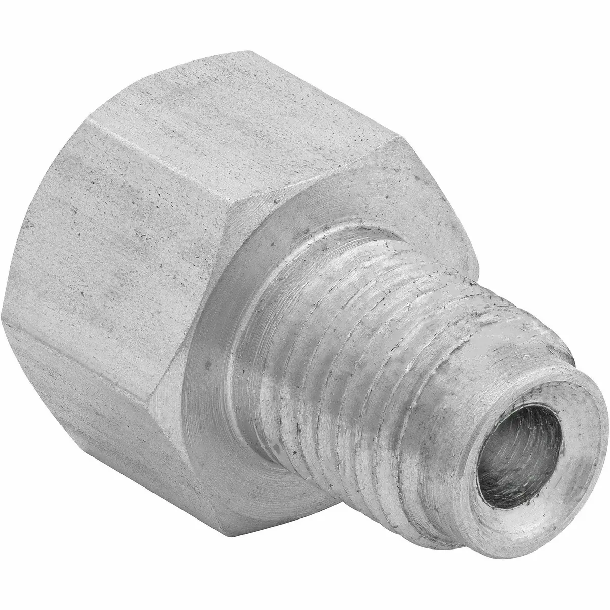 (7/16-24 Inverted)F To (3/8-24 Inverted)M | Stainless Steel Brake Line Adapter | 10Ct 1