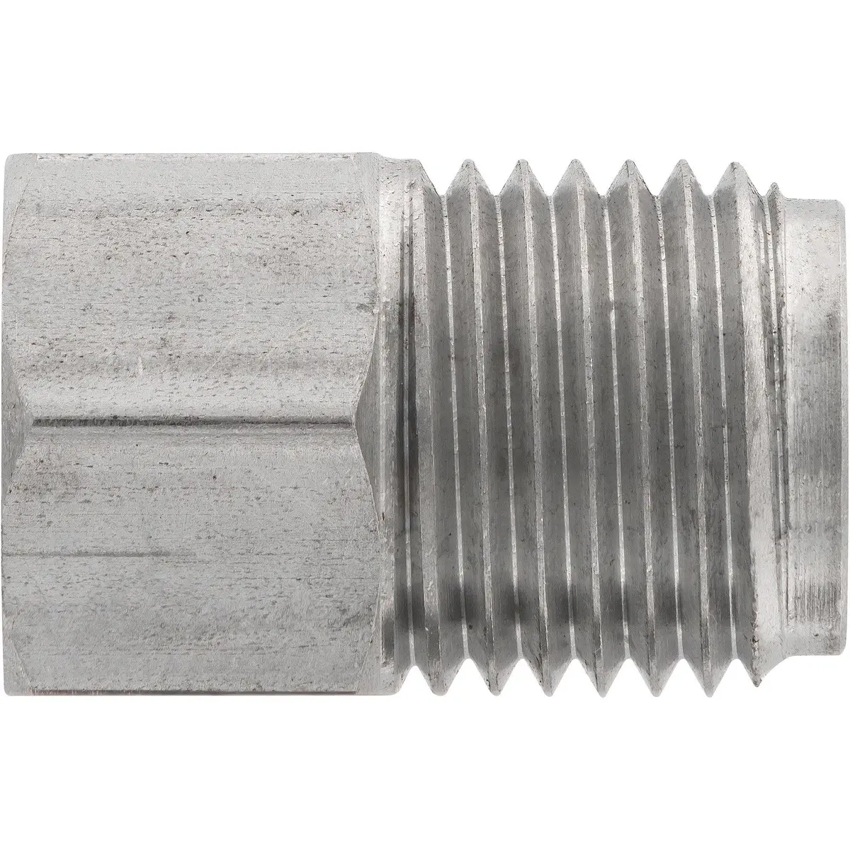 (7/16-24 Inverted)F To (9/16-18 Inverted)M | Stainless Steel Brake Line Adapter | 10Ct 2