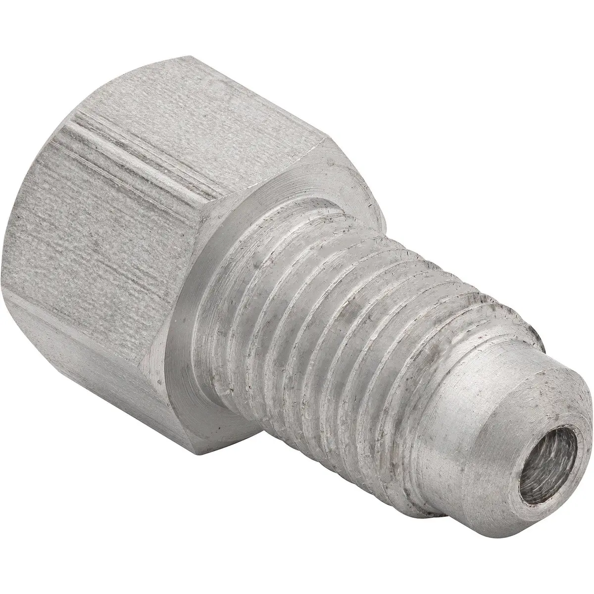 (3/8-24 Inverted)F To (3/8-24 Bubble)M | Stainless Steel Brake Line Adapter | 10Ct 1