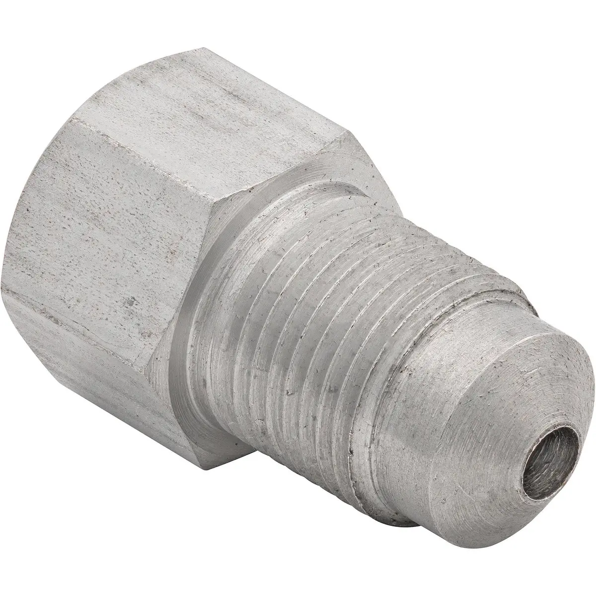 (3/8-24 Inverted)F To (M12x1.0 Bubble)M | Stainless Steel Brake Line Adapter | 10Ct 1