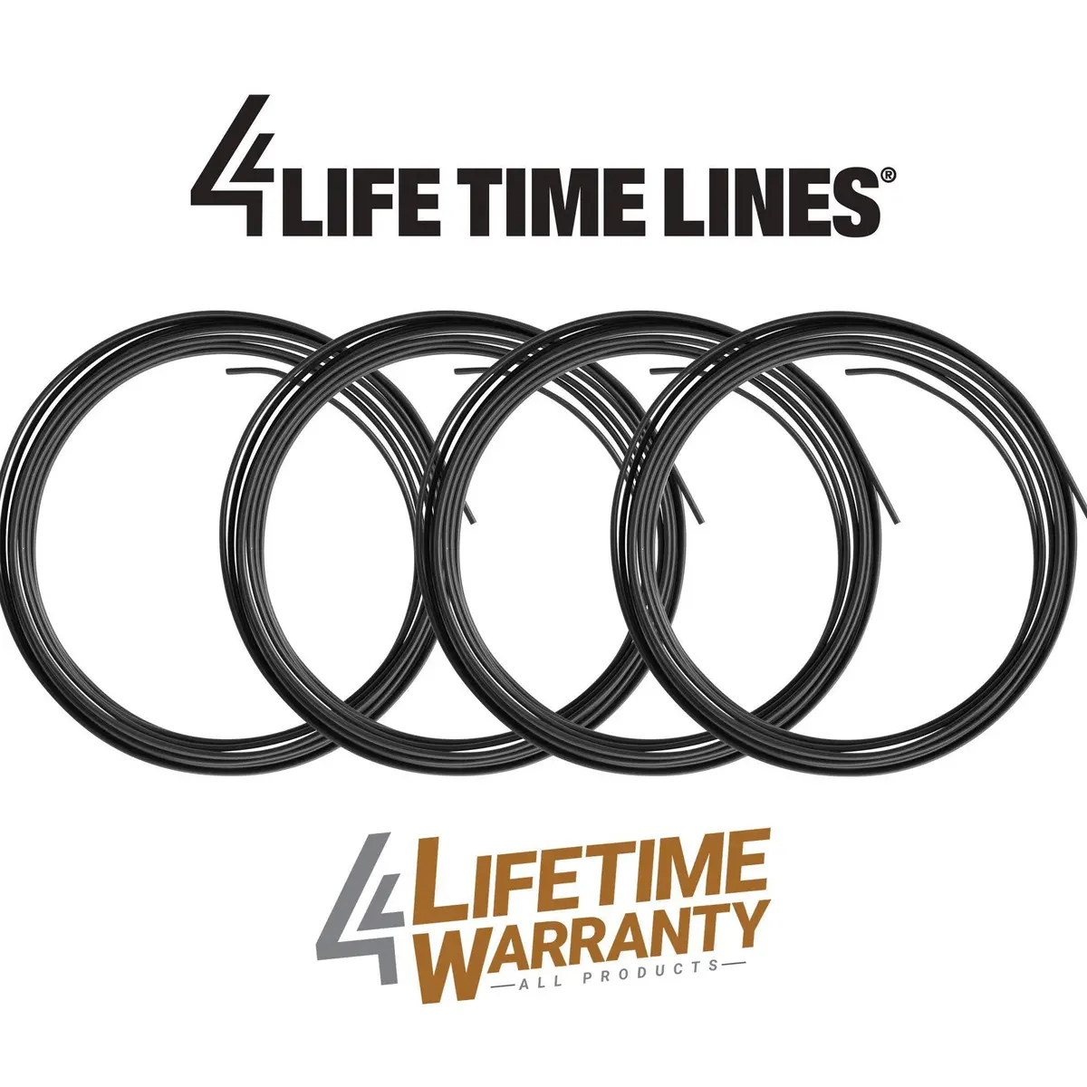 3/16" X 25' Pvf-Coated Steel Brake Line Tubing | 4 Coils 2