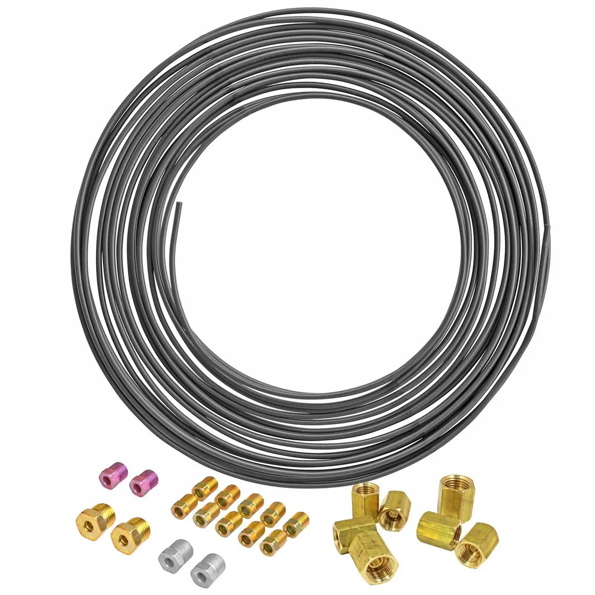 3/16" X 50' Pvf Coated Steel Line And 3/16" Union Kit 2