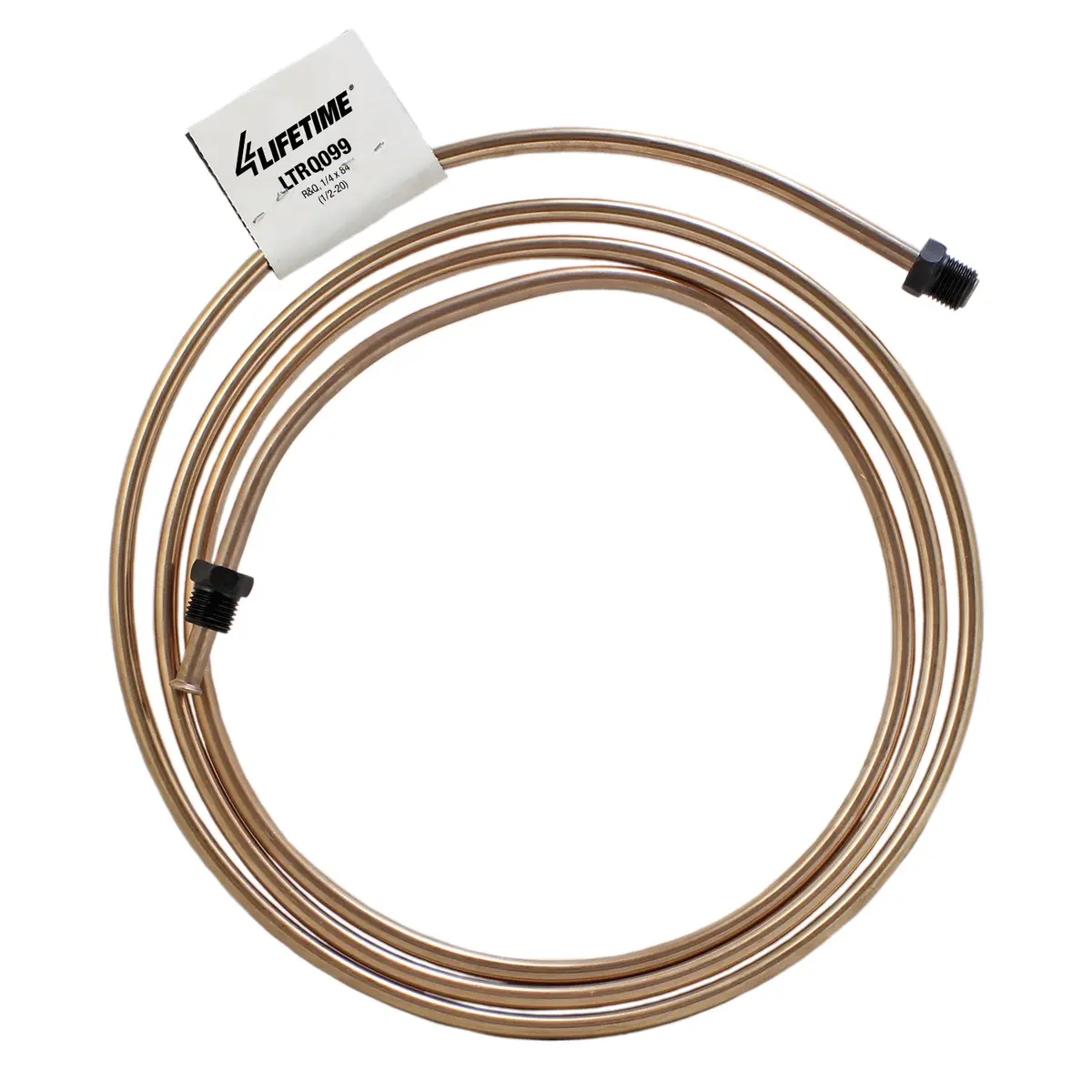 Rightquick 1/4" X 84" Copper Nickel Line (1/2-20 I) Flared With Fittings 1