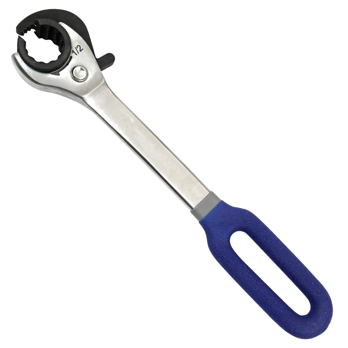 Ratcheting Open End Line Wrench | 1/2" Sae 1