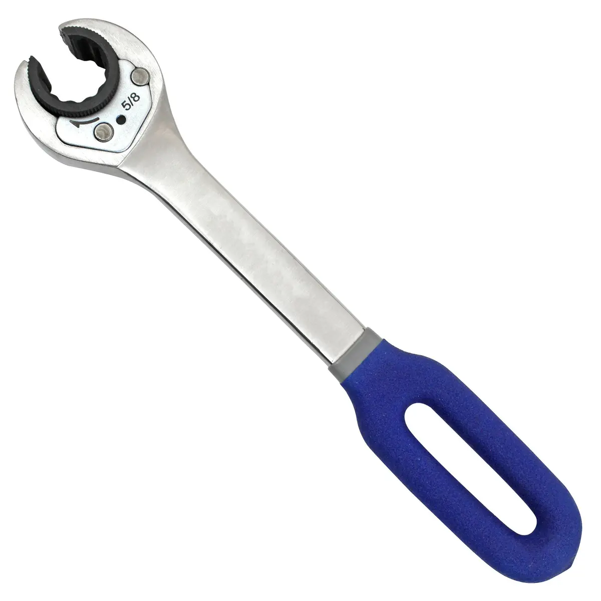 Ratcheting Open End Line Wrench | 5/8" Sae 1