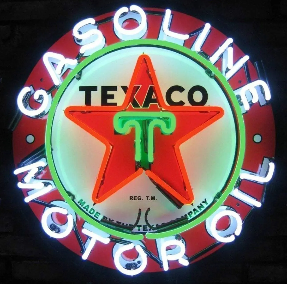 Texaco Large Neon 1